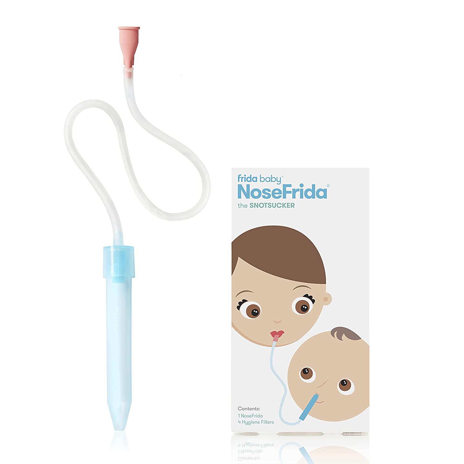 Baby Nasal Aspirator NoseFrida the Snotsucker with 24 Extra Hygiene Filters by Frida Baby - Image 6